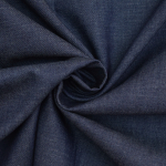 donkerblauw | Jeansstof licht, donkerblauw