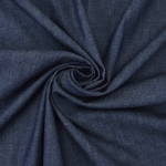 dunkelblau | Jeansstoff leicht Uni, dunkelblau