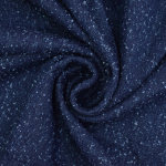 donkerblauw | Jeansstof needle punching, donkerblauw