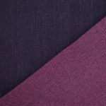 rose fuchsia | Tissu jean denim double face Two Tone, rose fuchsia