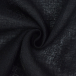 zwart | Jute zaklinnen uni, zwart