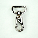 zilver | Karabijnhaak 25 mm, zilver