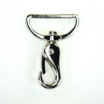 zilver | Karabijnhaak 40 mm, zilver