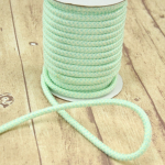 menthe clair | Cordon de serrage coton 1cm/ cordon sweat chevron, menthe clair