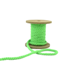 neongroen | Gedraaid koord 5 mm, neongroen