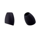 zwart | Koordeind, zwart 16mm (8mm gat)