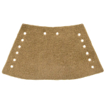 beige | Embout cordon sweat en suédine, beige