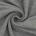 donkergrijs | Zachte sweatshirtstof Cosy Colors, donkergrijs
