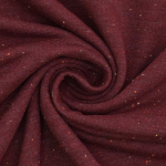 donkerrood | Zachte sweatshirtstof Cosy Colors, donkerrood