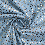 lichtblauw | Lichte jeansstof chambray Golden Leo, lichtblauw