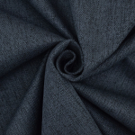 bleu marine | Tissu imperméable extérieur léger Melanie uni, bleu marine chiné