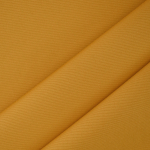jaune moutarde | Tissu déperlant extérieur léger Panama uni, jaune moutarde