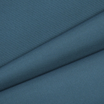bleu pigeon | Tissu déperlant extérieur léger Panama uni, bleu pigeon