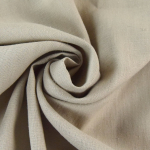 blanc cassé /naturel | Tissu lin coton, naturel