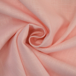 rose | Tissu lin coton, rose