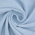 bleu bébé | Tissu lin mix lin stonewashed, bleu baby