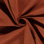 donkerterracotta | Linnen mix stonewashed, donkerterracotta