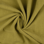 geelgroen | Linnen mix stonewashed, geelgroen