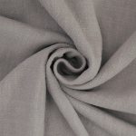 gris clair | Tissu lin mix lin stonewashed, gris clair