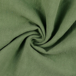 middengroen | Linnen mix stonewashed, middengroen