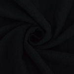 zwart | Linnen mix stonewashed, zwart