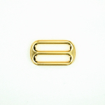 goud | Schuifgesp metaal 25 mm, goud