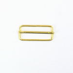 goud | Schuifgesp metaal 38 mm, goudkleurig