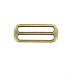 oudmessing geborsteld | Schuifgesp metaal 40 mm, geborsteld oud messing