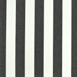 antraciet gemêleerd | Zonweringdoek / outdoorstof, 160 cm, antracietgrijs gemêleerd, wit