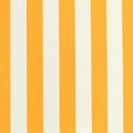 jaune | Toile store banne extérieur 160cm déperlant, à rayures, blanc-jaune