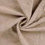 beige | Merino wol fleece uni, beige