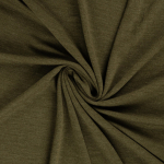 olive green | Merino Wool jersey uni, olive green