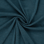 teal | Merino Wool jersey uni, teal