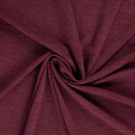 wijnrood | Merino wol jersey stof, wijnrood