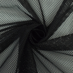 noir | Tissu filet Mesh, noir