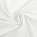 blanc | Tissu modal french terry, blanc