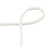 blanc cassé | Cordon de serrage coton 5mm, cordon sweat, brillant multicolore, blanc