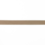 hellbraun | Musselin Schrägband 20mm, hellbraun