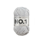 argent | Pelote de laine merino & polyacrylique myboshi No.1, 50g, argent