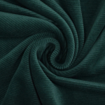 vert foncé | Tissu nicki jersey velours côtelé, vert foncé