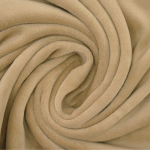 beige clair | Tissu nicki jersey velours coton Sandrine, beige clair