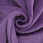 pourpre clair | Tissu nicki jersey velours coton Sandrine, pourpre clair