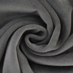 gris souris | Tissu nicki jersey velours coton Sandrine, gris souris