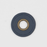 dark blue | Eyelet Patch Leatherette around, dark blue