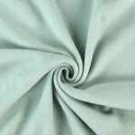 licht mintgroen | Biologische katoenen fleece, licht mintgroen