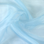 hellblau | Organza blau - hellblau