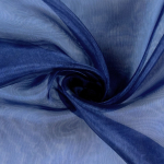 dunkelblau | Organza dunkelblau