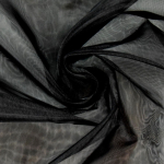 schwarz | Organza schwarz