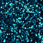 turquoise | Pailletten velours stof, turquoise