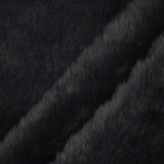noir | Tissu fausse fourrure noir
